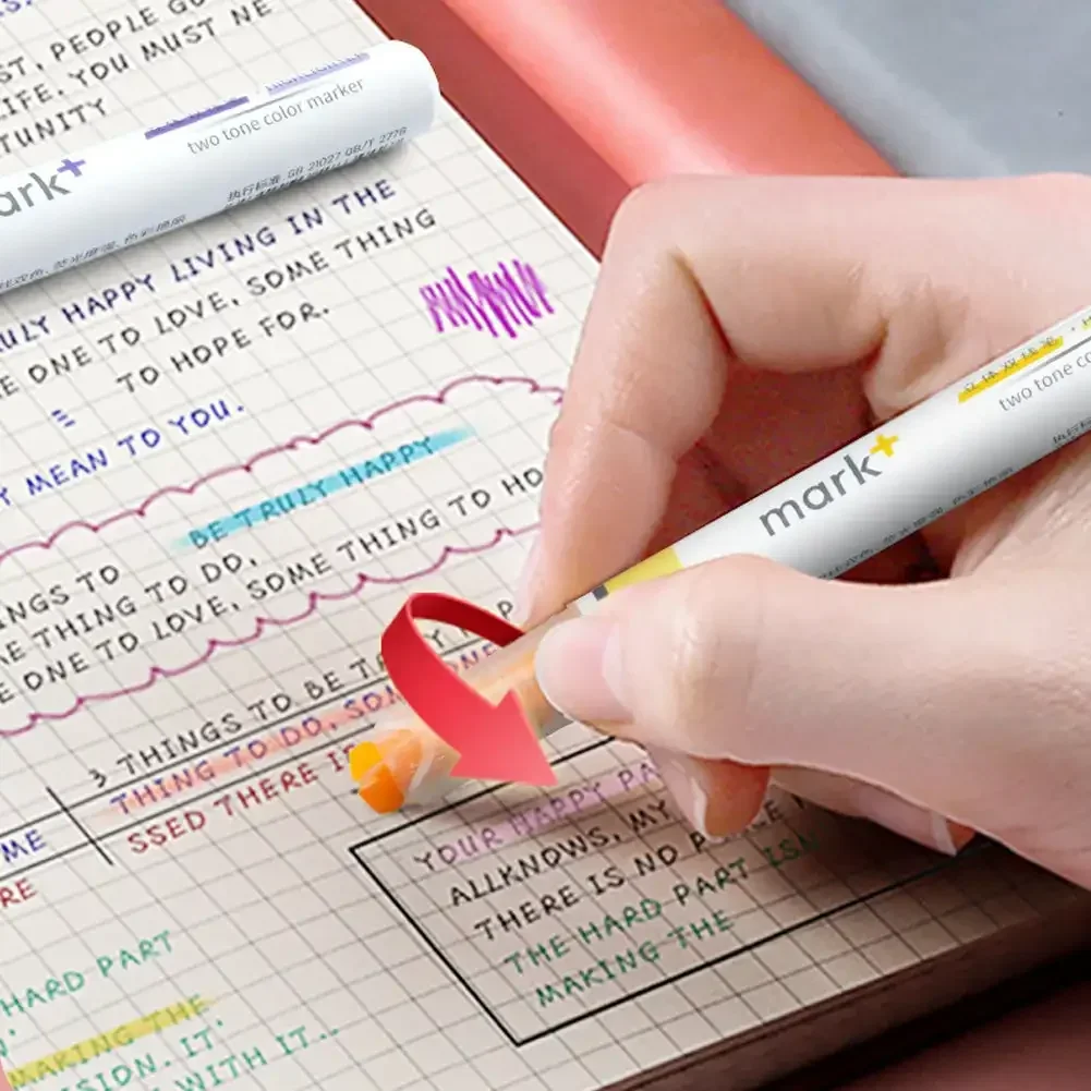 علامة مزدوجة برأسين علامة تمييز للطلاب ، علامة لون موراندي علامة ، اليابان ، لوازم ، مجموعة واحدة