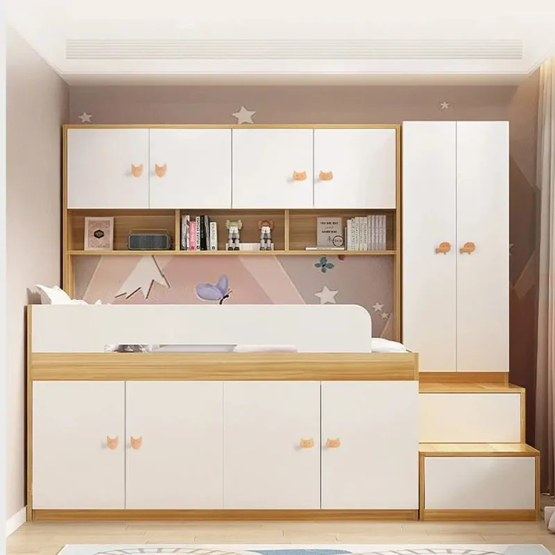 Stars Simple Wooden Door Handles Clouds Animal Wooden Hooks Household Accessories Nordic Cupboard Wardrobe Pulls