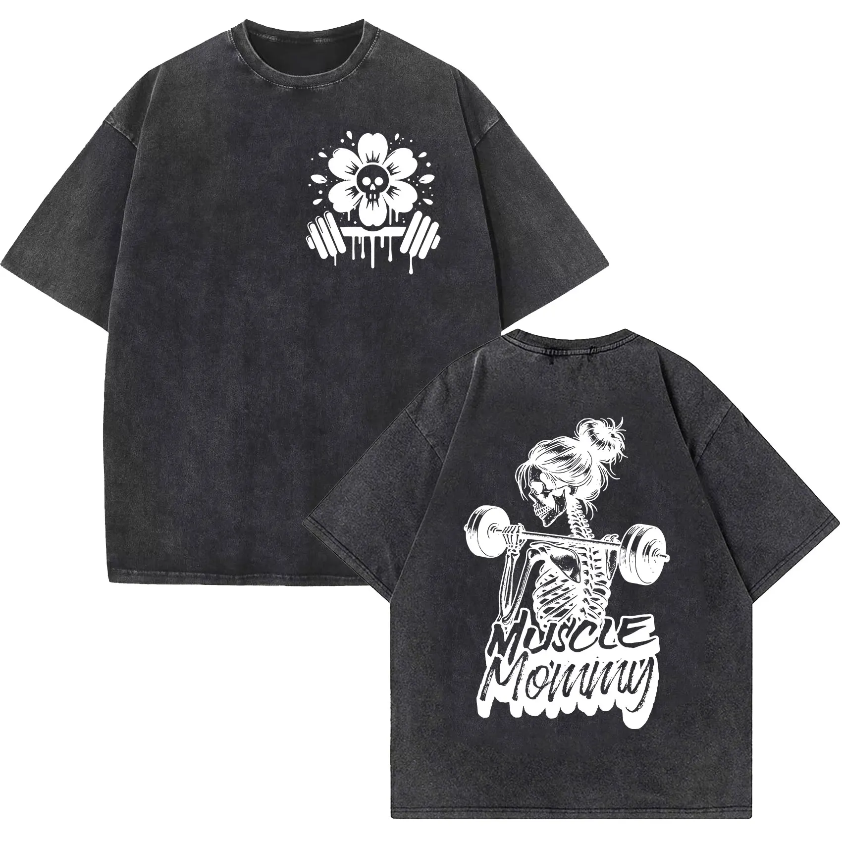 Playeras Gráficas para Mujer, Camisetas Y2K, Camisetas de Moda para Hombre y Mujer, Camiseta de Cuello Redondo y Manga Corta, Camisetas Extra Grandes 4399