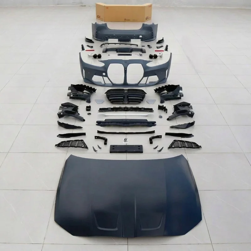 High Quality GX Style Dry Carbon Body Kit Fit for 4 Series G26 Unpainted Front Rear Bumper Lossless Installation Exterior Upgrad