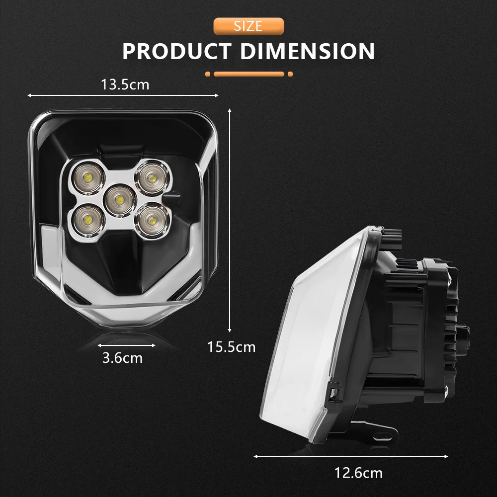 for Husqvarna 701 Enduro Supermoto 2016-2024 Dirtbike LED Headlight FE 250 350 450 501 TE 150 250 300 2017-2023 TX125 2017-2019