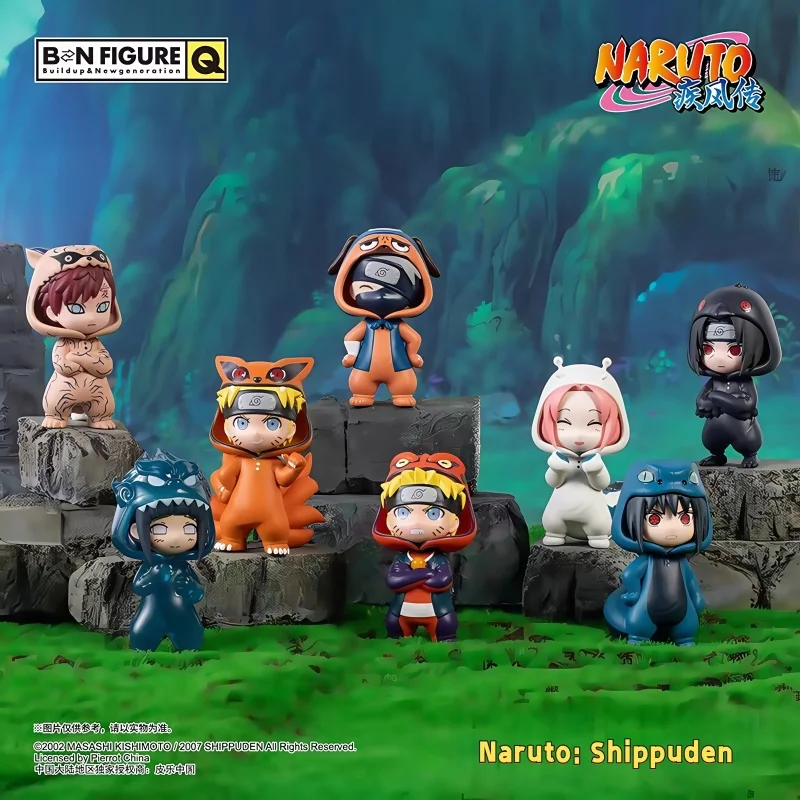 

В наличии Q версия Sasuke Itachi случайная слепая коробка серии украшения для рабочего стола аниме фигурки 8 см подарки на день рождения для мальчиков в штучной упаковке