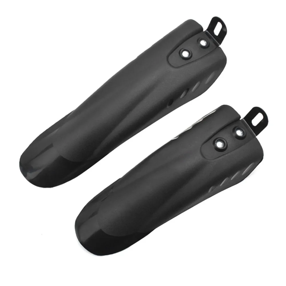 AliExpress NONE 2Pcs Front Rear Set Bike Mudguards Black Easy to install Adjustable Bicycle Mudguards Rainproof for 12/14/16/18/20 inch Bikes