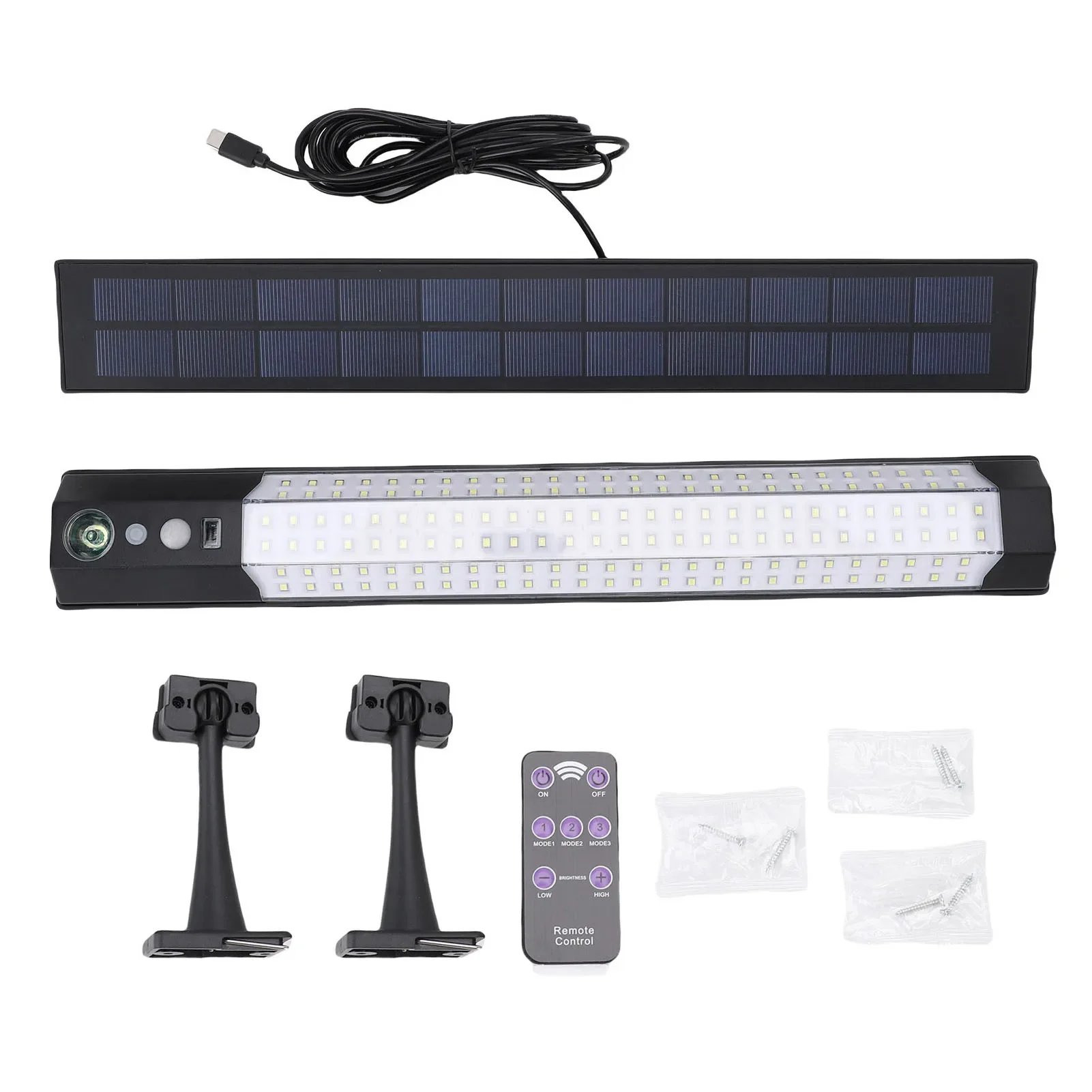 Солнечная панель светодиодный светильник IP65 водонепроницаемый пульт дистанционного управления подвесной светильник для наружного сада, двора, пейзажа, подъездной дороги