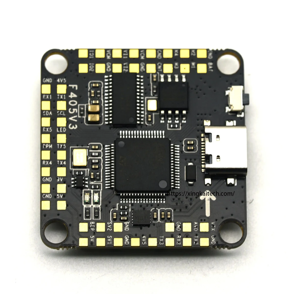 ELRS F405 V3 3-6S 30X30 FC&BLHELIS 50A ESC FPV Stack BMP280 Flight Controller 4in1 ESC for RC FPV Drone Mode