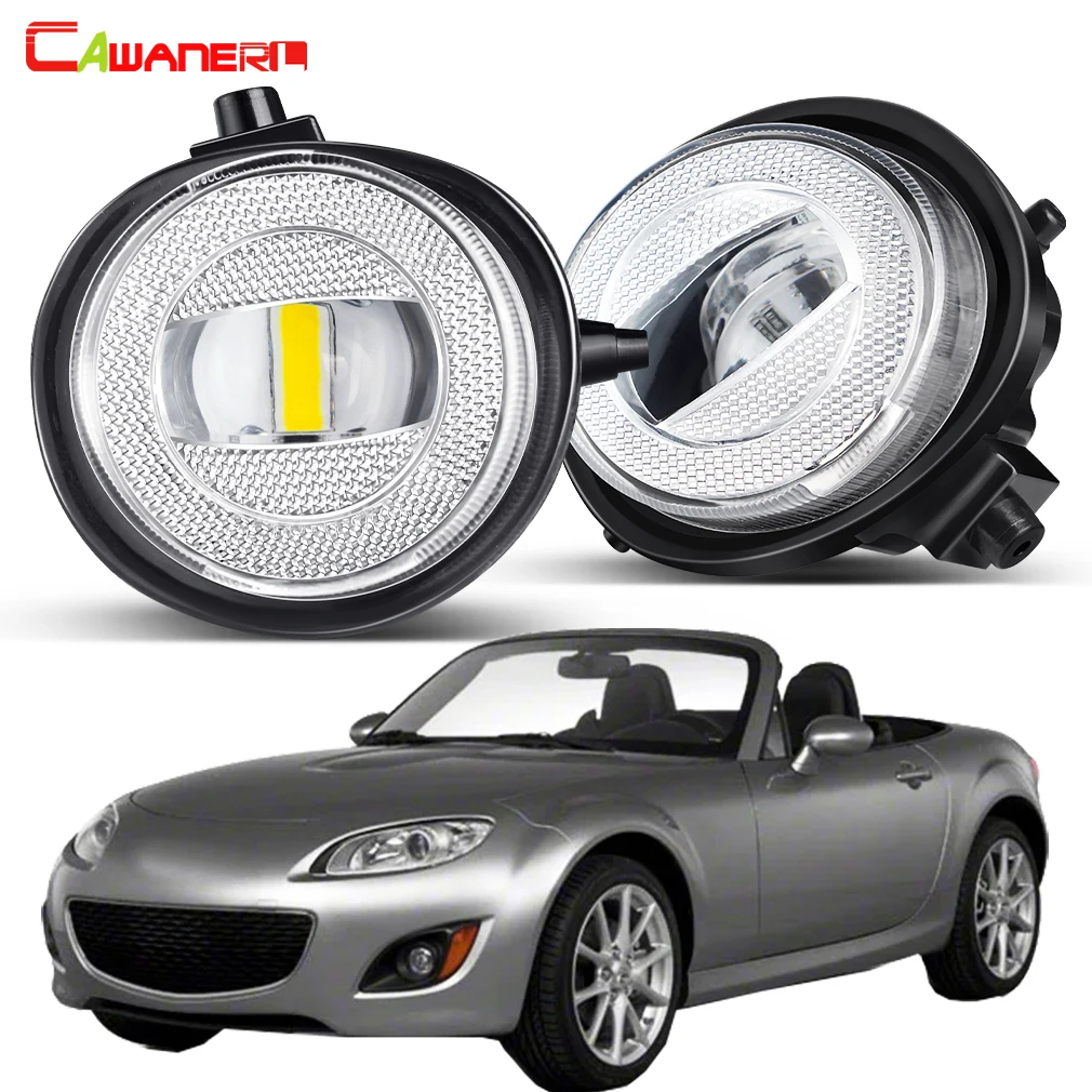 

2 X 30W 6000LM Car Canbus Fog Light Assembly H11 External LED Lens Fog Daytime Running Lamp For Mazda MX5 MX-5 Miata 2006-2015