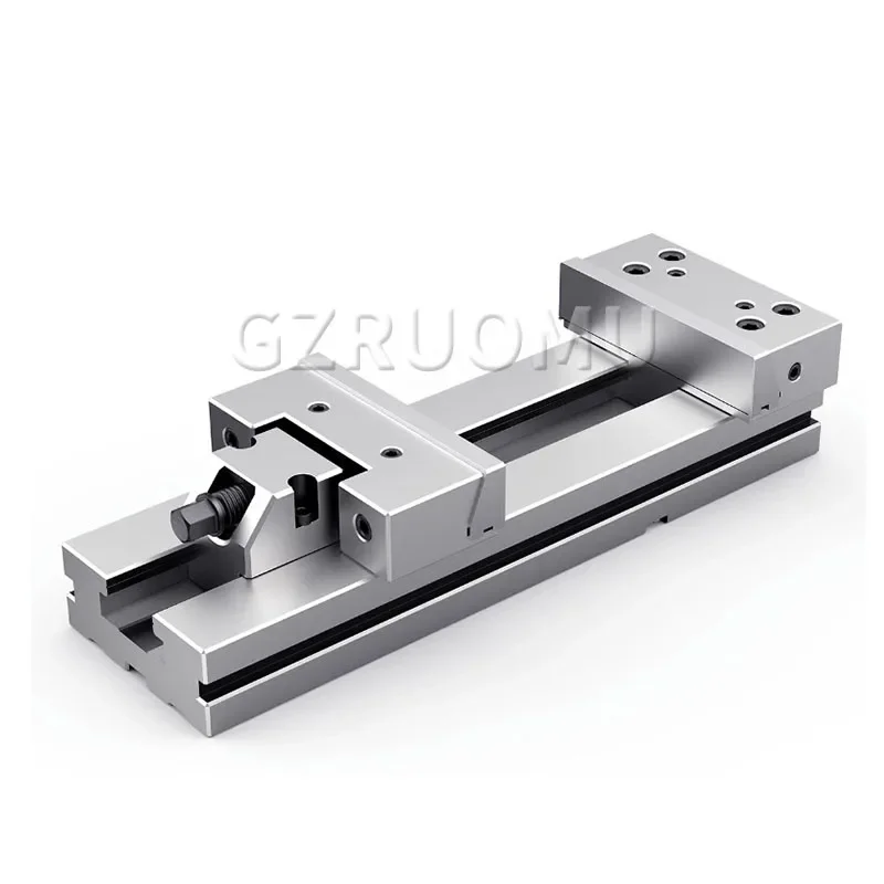 Precision Bench Vise Combined Flat Vice Clamp, grande dispositivo elétrico de abertura, aplicar a vários equipamentos CNC, centro de usinagem, 4 ", 5", 6"