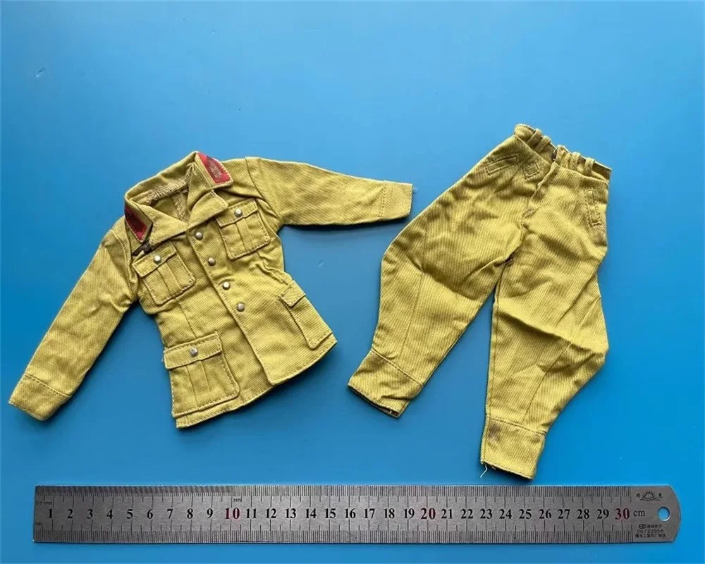 

1/6 Soldier Clothing Accessories WWII German North African Top Horse Pants Model Toy For 12'' Action Figure Body In Stock