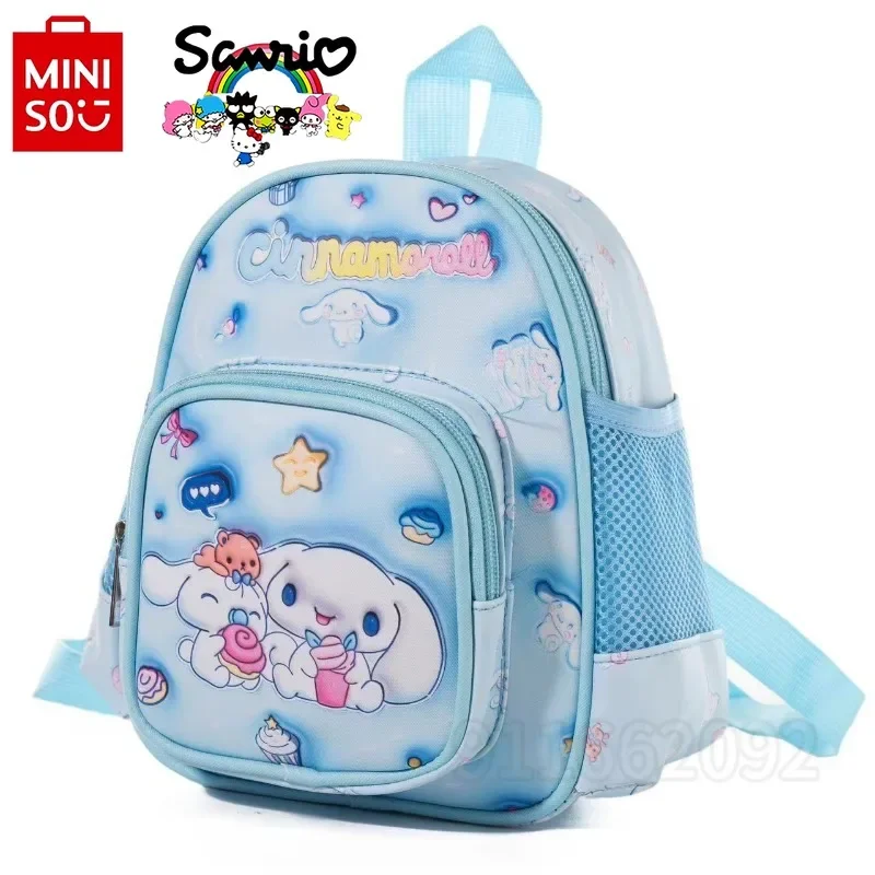 Sanrio Hello Kitty New Girls Backpack Luxury Brand 3D Cartoon Girls Backpack Fashion Trend Children's Mini Backpack High Quality