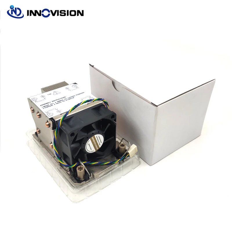 LGA4189 2U アクティブ CPU クーラー 5 銅ヒートパイプ 6025MM PWM ダブルボールファン TDP 最大 300W インテル 4189 プラットフォーム用