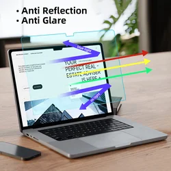 Anti blue light Screen Protector For Laptop 14 15.6 17 15 16 Macbook Air Pro 13 M1 M2 M3 Anti-reflective/Glare Matte Film