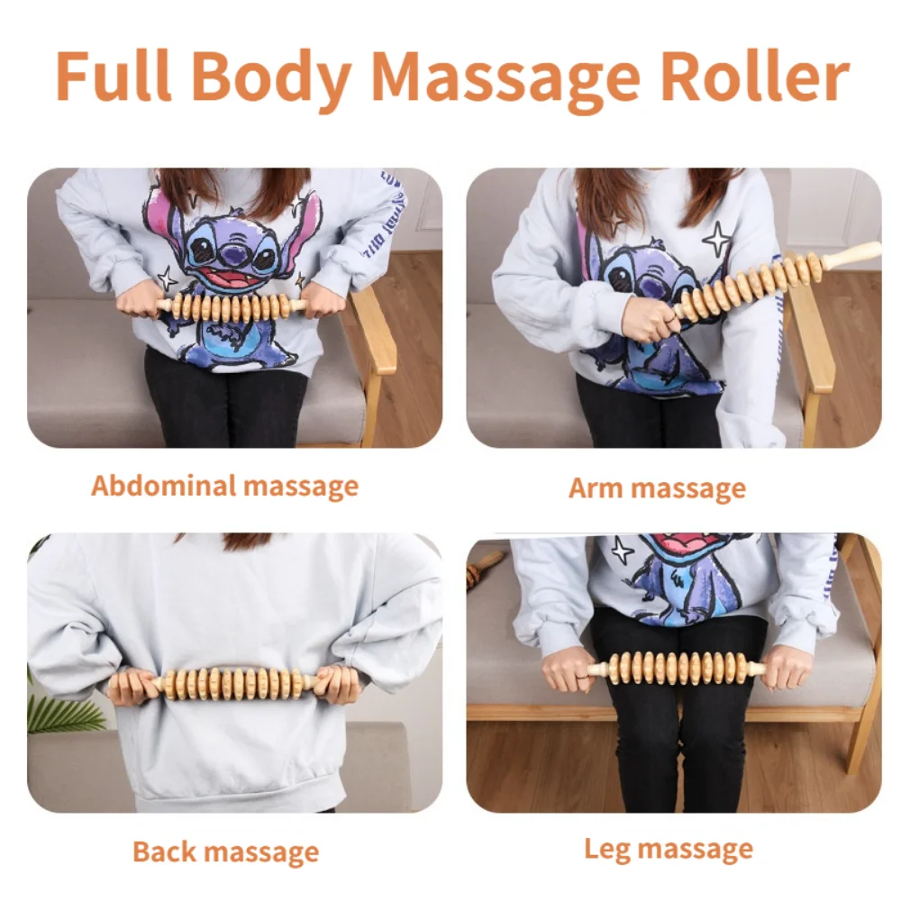 Wood Therapy Roller Massage Tools, Drenagem Linfática, Coreia Colombiana Martensis, Celulite Trigger Point, Liberação Muscular Manual