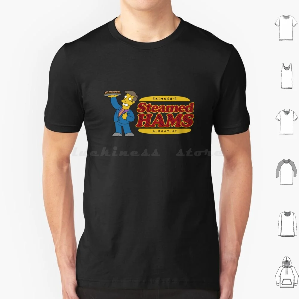 Skinner's Steamed Hams T Shirt Cotton Men Women DIY Print Skinners Steamed Hams