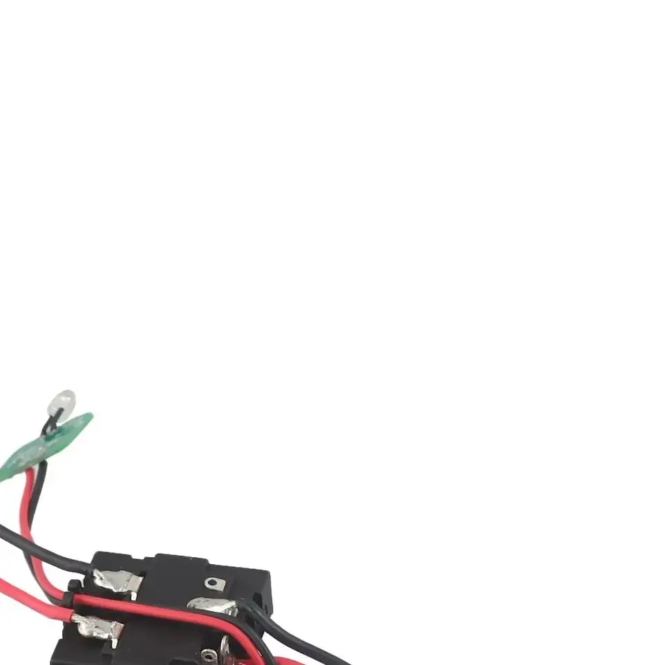 Botão de Controle/Interruptor com Luz para Furadeira Elétrica e Esmerilhadeira Angular - Acessório de Reposição DCJZ160