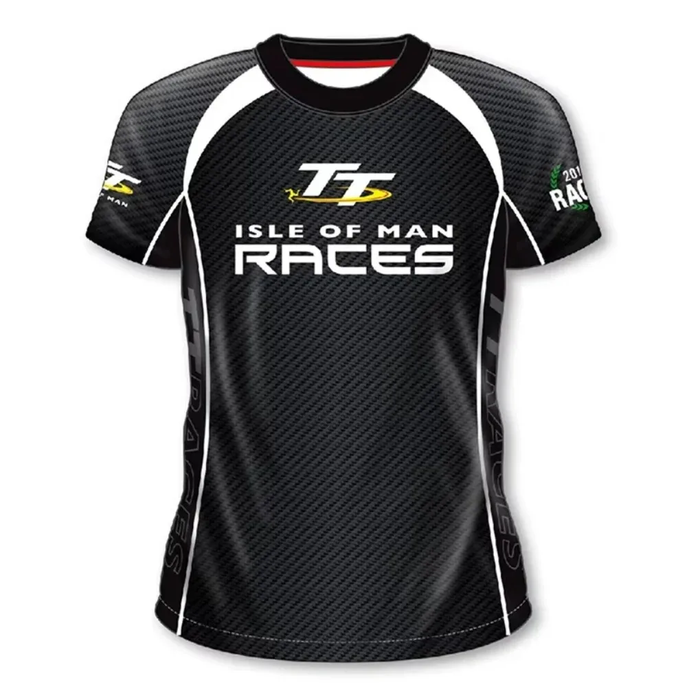 Isle Of Man TT 3D Print Race Outdoor Summer Sport Women's Tshirt Unisex Tee Top Short Sleeve TShirt Quick Drying Men's T Shirt