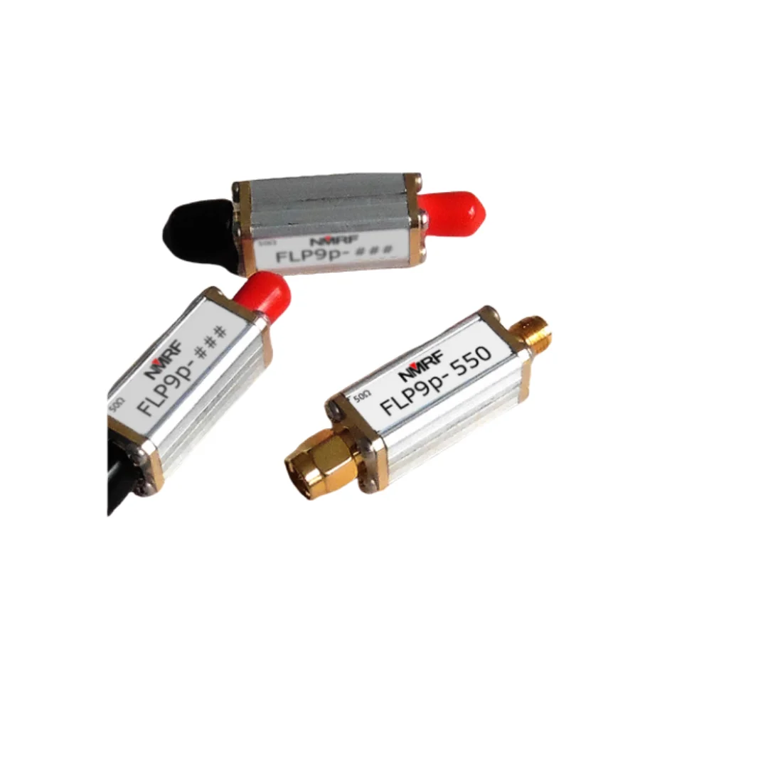 

550MHz 9th-order low-pass filter, discrete LC components, small volume, SMA interface