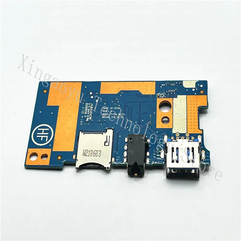 Original For Samsung NP750XDA NP750TDA USB AUDIO CARD READER IO BOARD NB3586 NB3586_PCB_UB_V5 BA83-02475A  100% Perfect Test