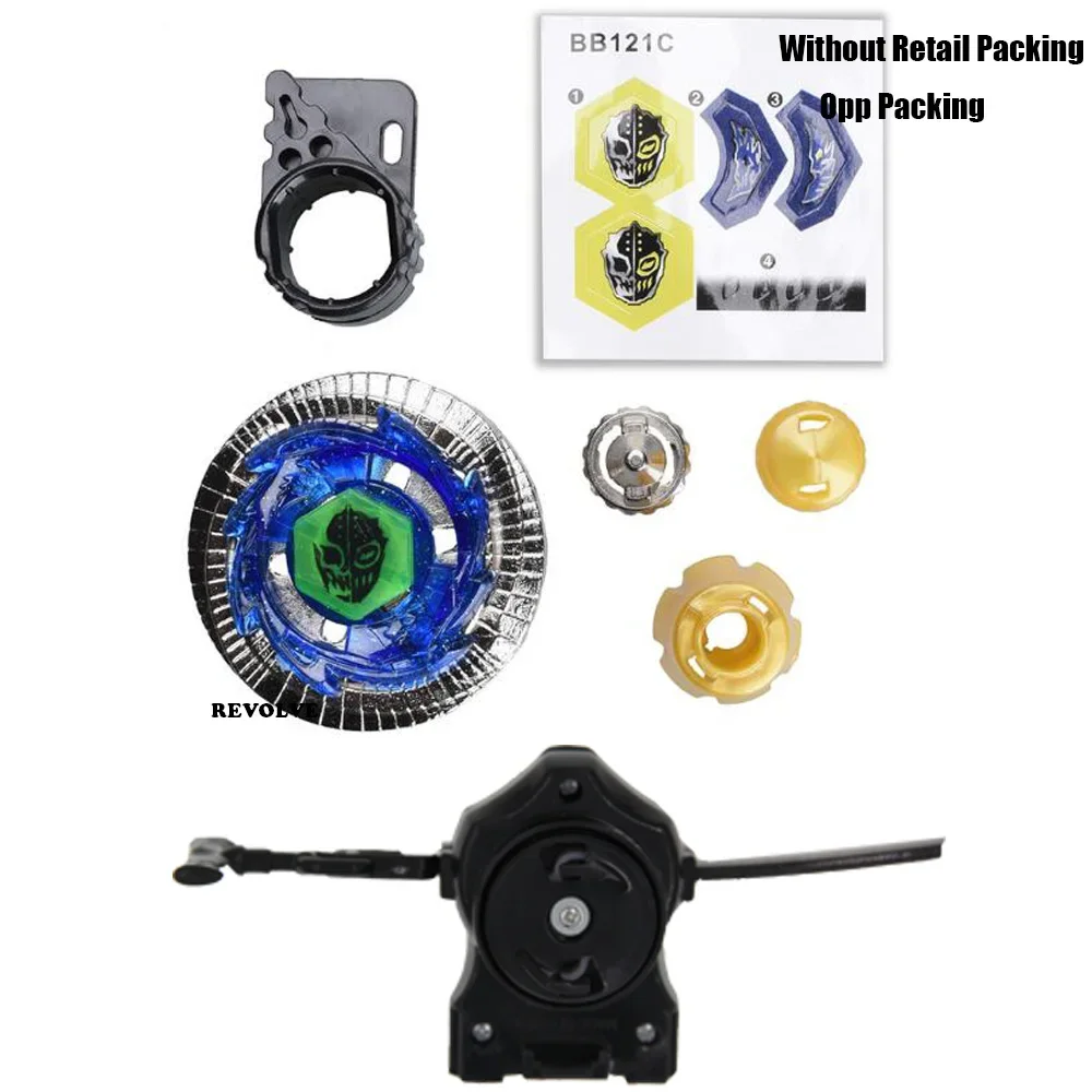B-X TOUPIE BURST BEYBLADE thermal lacerta Big Bang Pegasis F:D Cosmic Pegasus BB105 Simple packing+ Black pull line launcher