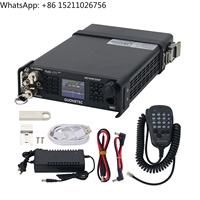 HAMGEEK PMR-171 100KHz-2GHz 20W Radio SDR Transceiver VHF UHF HF CW AM SW Mobile Radio with GPS/Compass/DMR Module