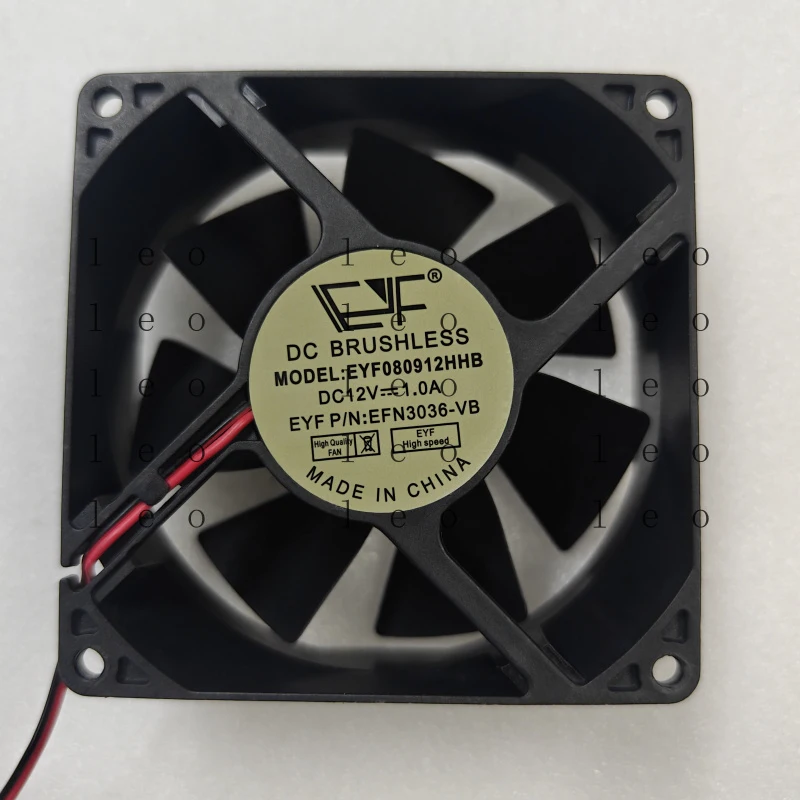 Inverter lithium battery all-in-one machine original cooling fan 8cm 9cm 12cm EYF080912HHB 12v 1.0A