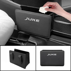 Car Trash Can Collapsible Leak-Proof Storage Bag Backseat with Garbage Bag Car Organizer for Nissan Juke F15 F16 Car accessories