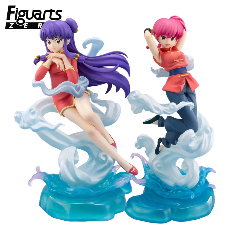 Original Figuarts Zero chouette FZC Saotome Ranma Ranma Nibun-no-Ichi champú figura de Anime PVC modelo coleccionable regalo ornamental