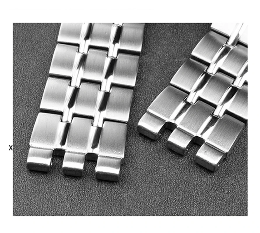 Bracelet For Swatch Precision Steel Watch Band YVS451 YVS435 YCS443G Stainless Steel Men\'s Strap Waterproof 17MM 19MM 20MM 21MM