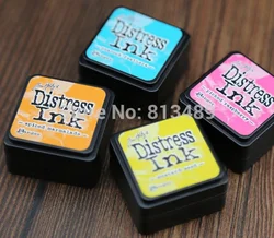 2015 fai da te mini distress Craft Ink pads Inkpad Ink Pad Scrapbook Ink vintage decor Wedding b82