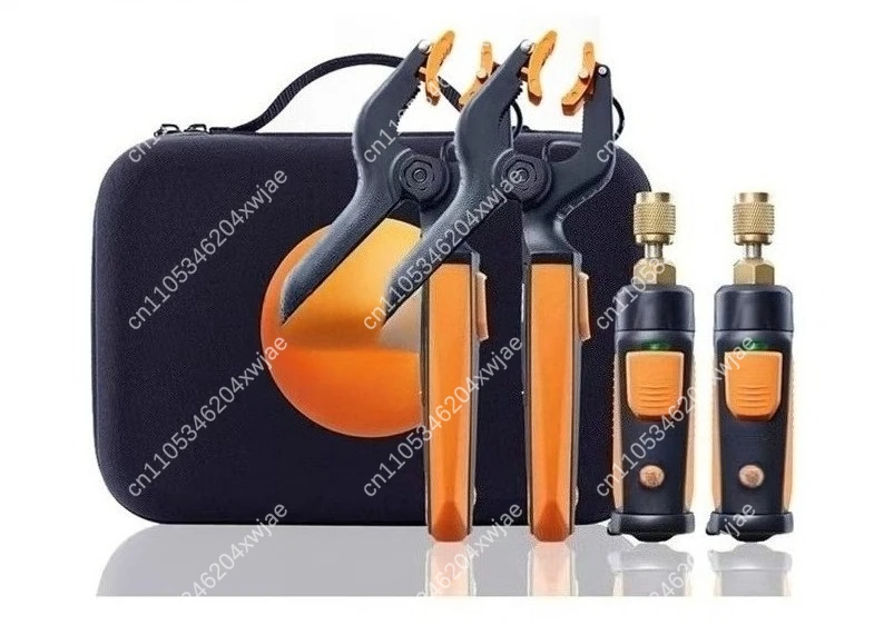 Inspection Kit with 4-in-1 Anemometer Hygrometer IR Thermometer, HVAC Test Instrument for Duct Ventilation AC Diagnosis