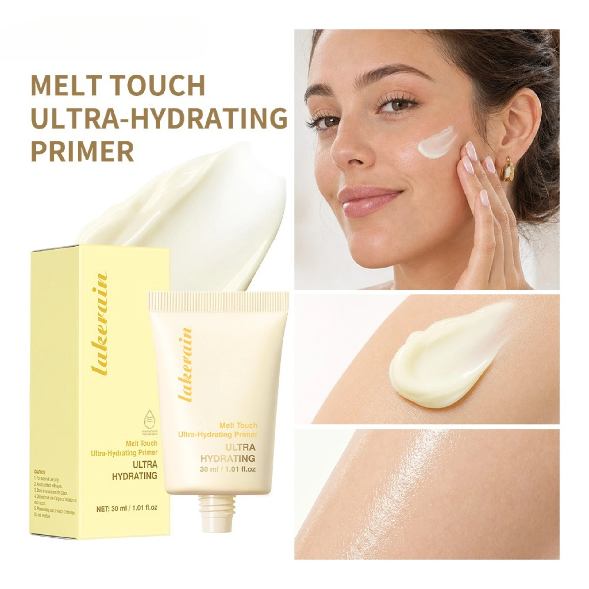Butter moisturizing makeup primer even skin tone Brighten long-term moisturizing maintains makeup weakens pores Skincare