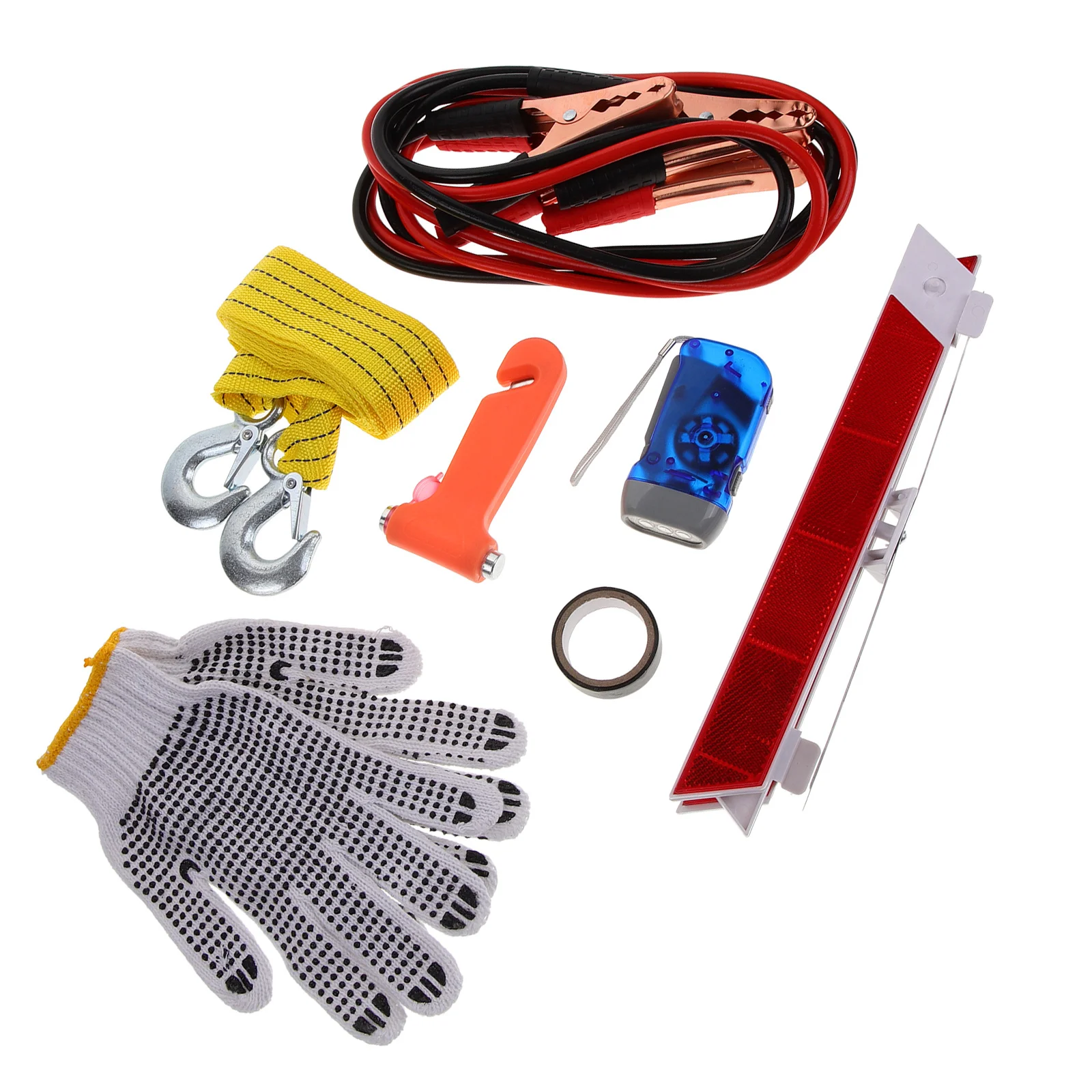 

1Set Car Emergency Roadside Kit Comprehensive Vehicle Tool Set Practical Automotive Safety Assistance Tool Kit