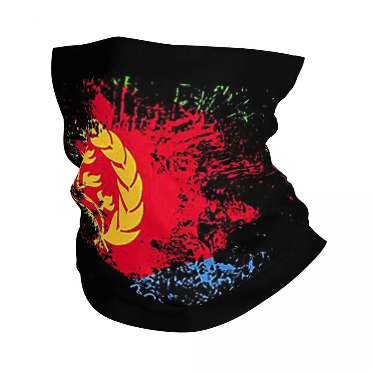 Bandeira da eritreia bandana pescoço capa impressa máscara cachecol multi-uso balaclava esportes ao ar livre para homens mulheres adulto lavável