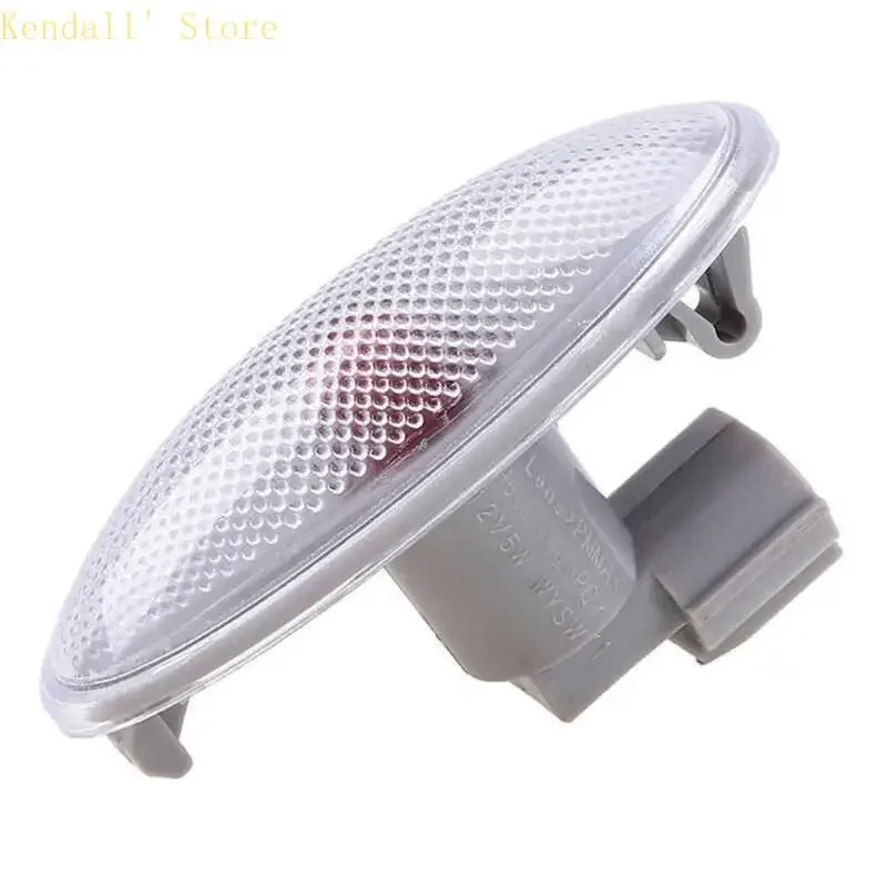 Clear Lens Side Lamp Assembly 81730-0D032, 12V Replacement Marker Light with Clip In Mount, ABS Housing