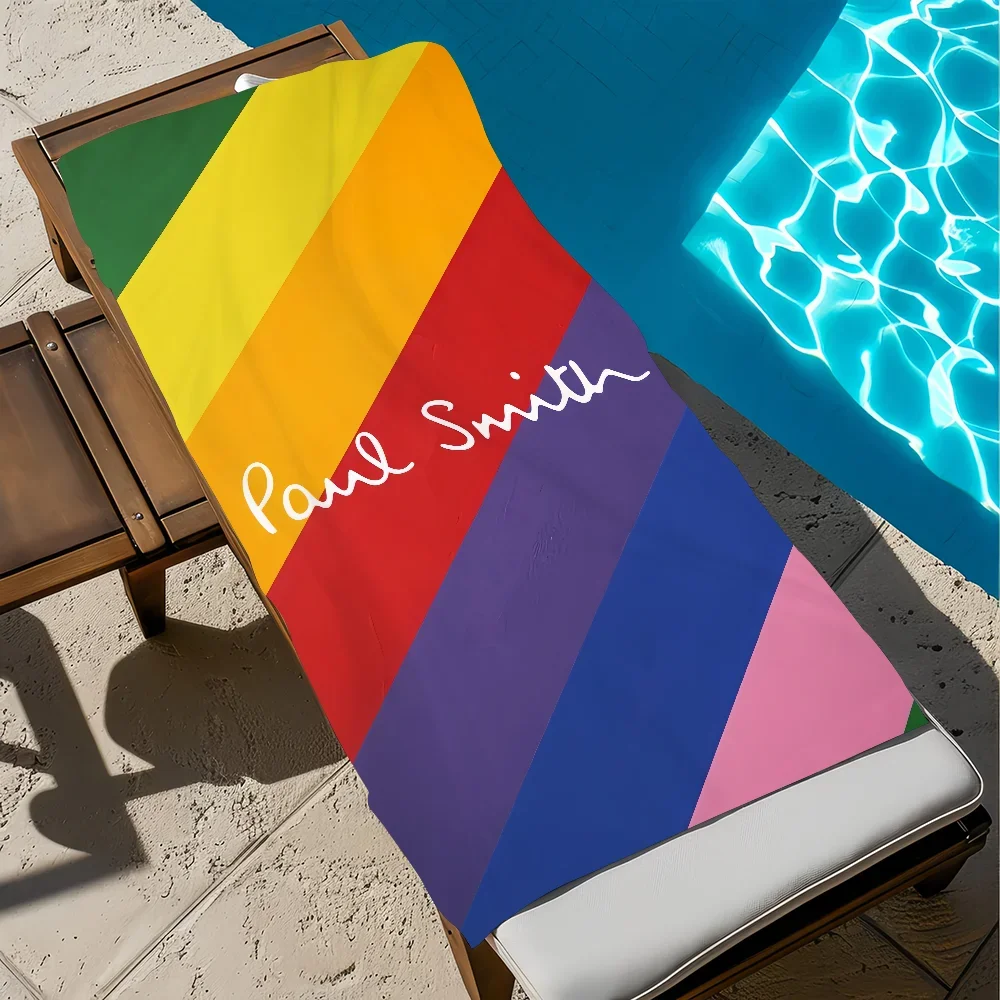 

1 Nordic Bohemian letter geometric stripe print fashion towel swimming pool beach towel portable quick-drying beach outdoor trav