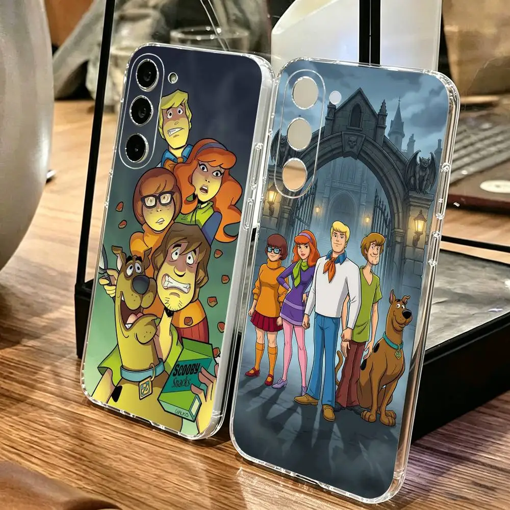 Чехол для телефона S-Scooby-Doo для Samsung A10,12,20,21S,30,31,40,50,51,52,70,71, прозрачный чехол