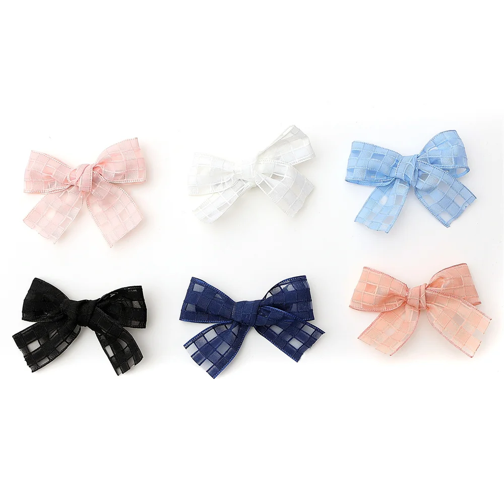 A Silk Ribbon Headbands for Girls, Adjustable Non-Slip Elastic Dressy Pastel Lacy baby band headwraps Cute Hair Accessories