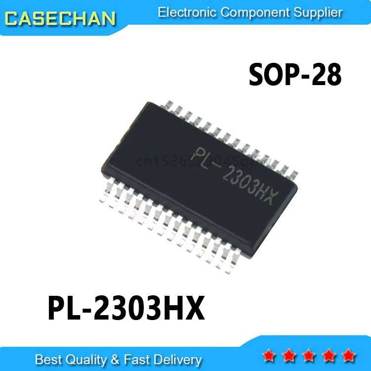 1PCS New and Original PL-2303 PL2303HX PL2303 PL-2303HX  SOP-28