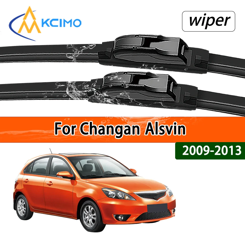 

For Changan Alsvin 2009–2013 Vehicle Models Compatible Stable Quiet Front Windshield Wipers Auto Window Replacement Parts