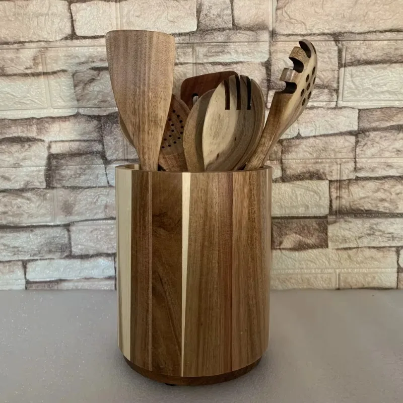 

Vertical kitchen appliance rack 306 degrees rotatable cooking tool