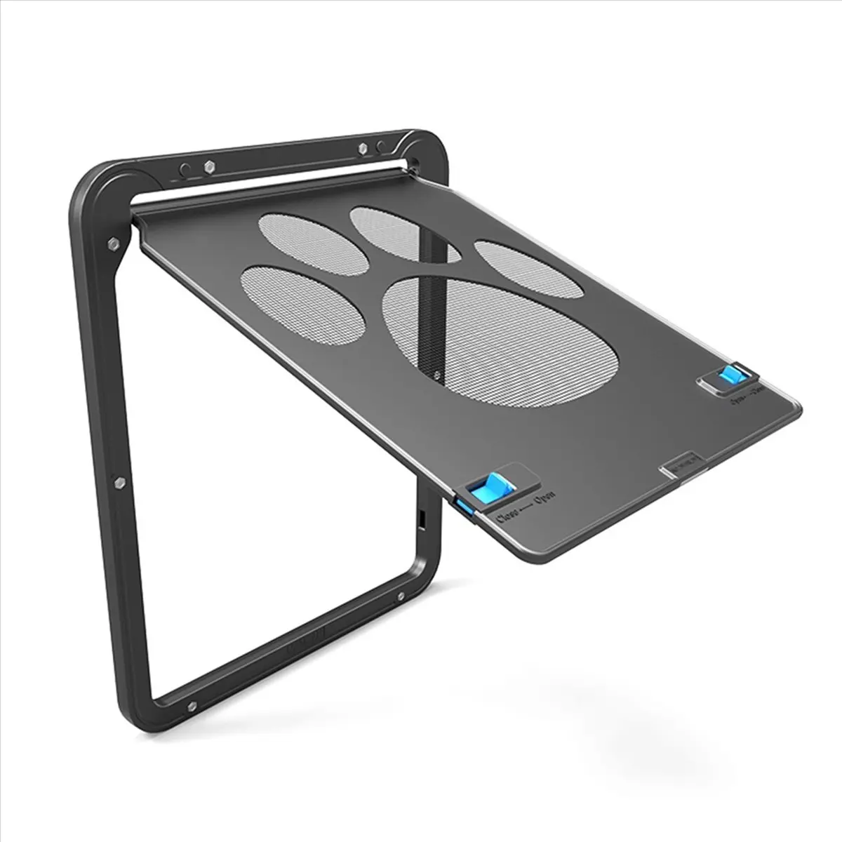 ABFS Pet Kitty Dog Door Flap Gate Opener Controlled Entry Electronic Screen Window Protector Wall Mosquito Net(Small)