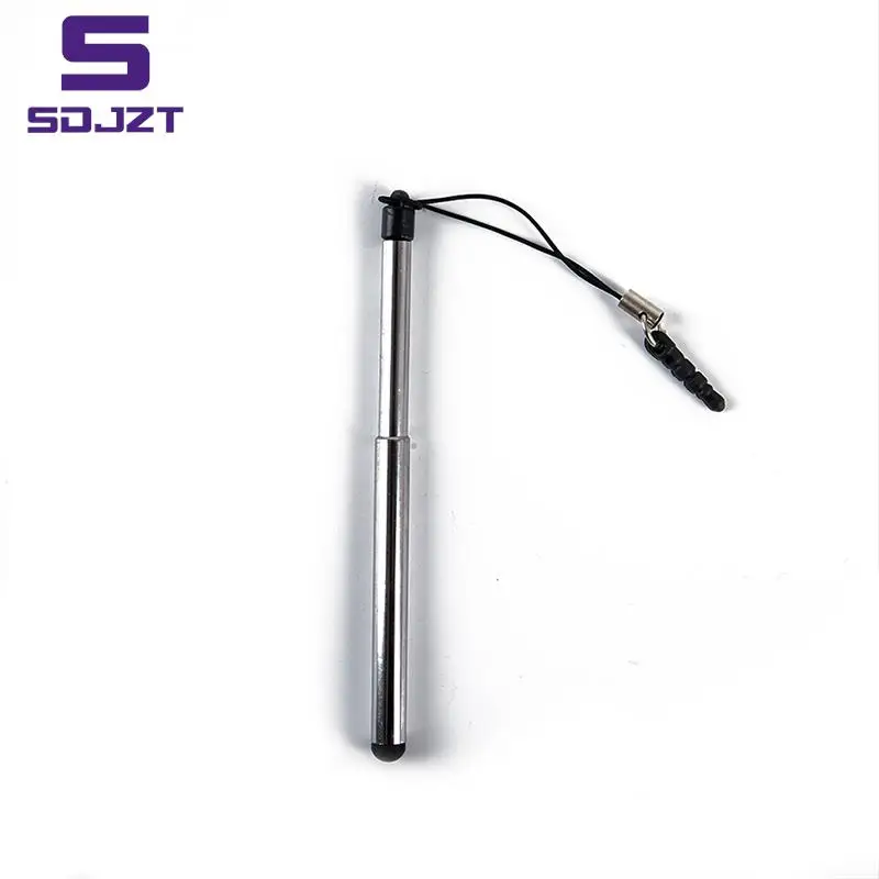 Caneta Universal Touch Screen Retrátil, Caneta Stylus Capacitiva, Smart Phone Tablet