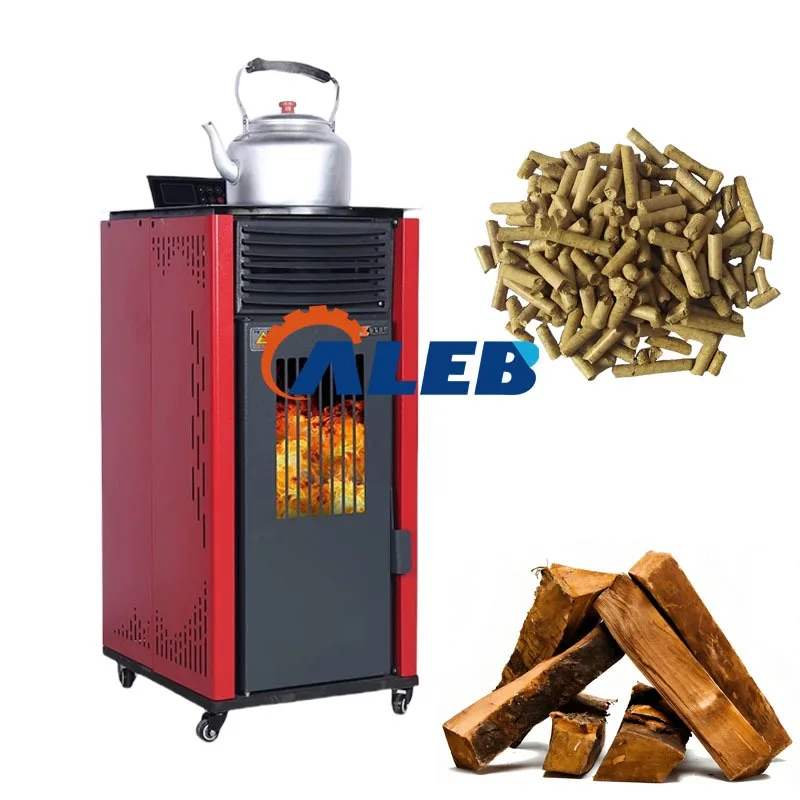 Automatic Pellet Heating Stove Household Cooking Pellet Fuel Heating Stove Hot Air Stove