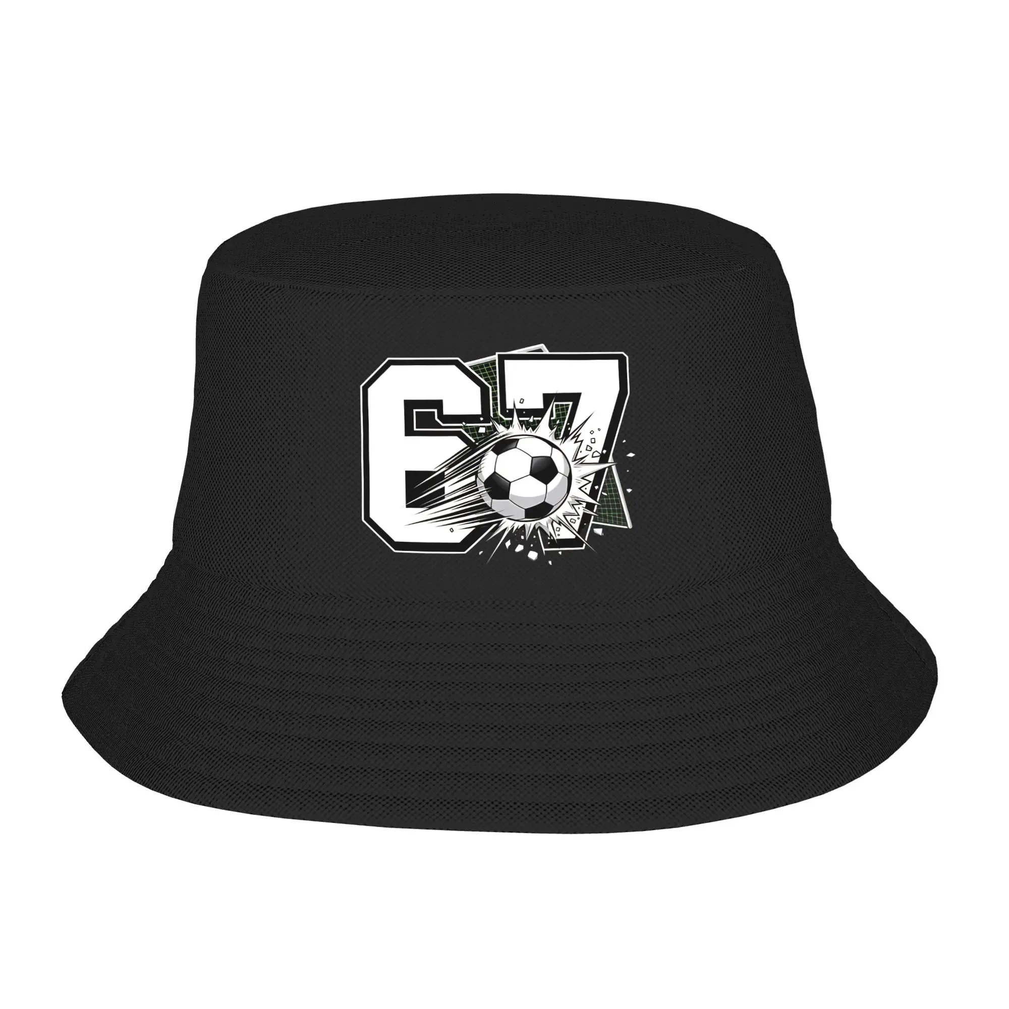 Soccer 67 Six Seven 6 7 Football Funny Meme Bucket Hat for Girl Summer Vocation  Bob Hat for Vacation Caps