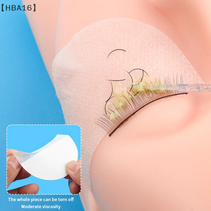 40/50 個使い捨て綿まつげパッチステッカーつけまつげ除去用アイパッドパッチまつげエクステンションパッド女性メイク