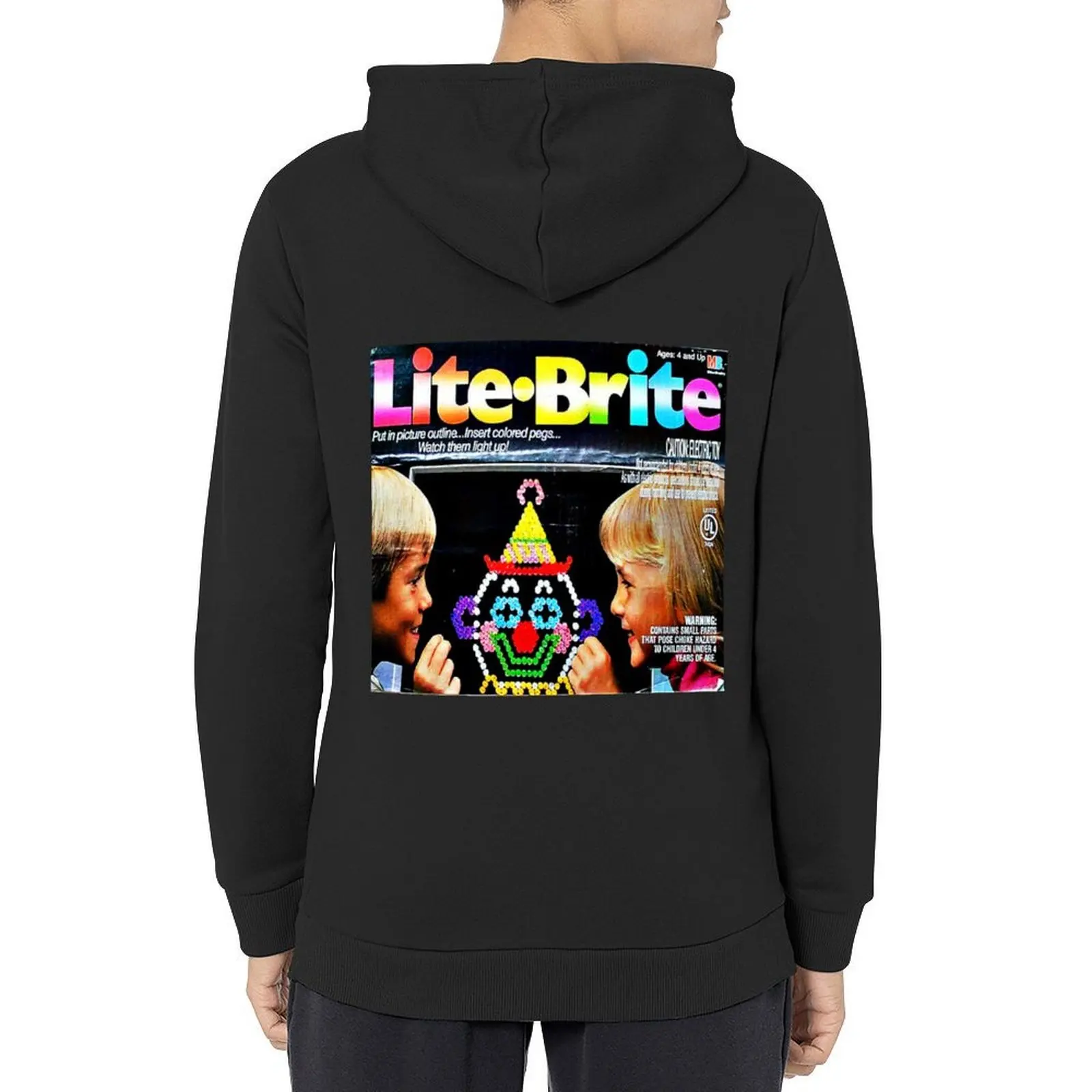 

Lite Brite Hoodie mens designer clothes men's winter sweater aesthetic clothing hooded shirt japanese hoodie