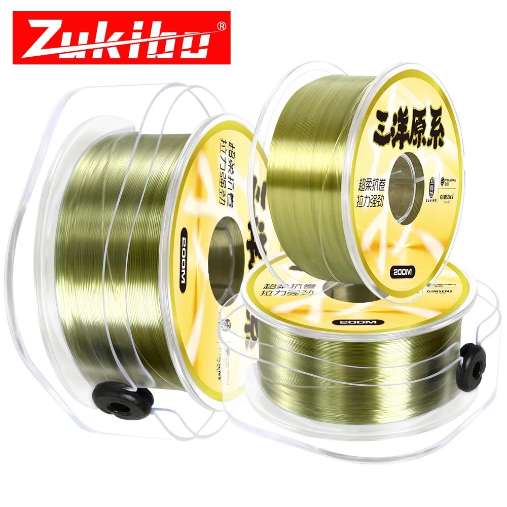 ZUKIBO Sanyo Monofilament Fishing Line-Superior Mono Materials-Exceptional Strength Nylon Line,Abrasion Resistant Mono Line