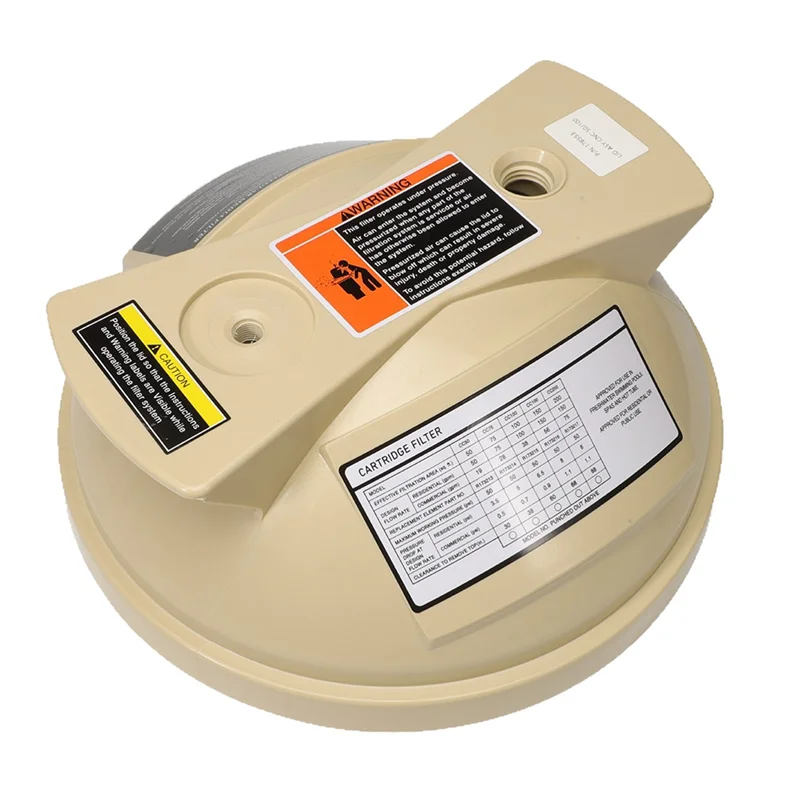 

A74E-Lid Assembly Clean And Clear Pool Filter Lid 178553 Cartridge Pool Filters Cartridge Filter Lid