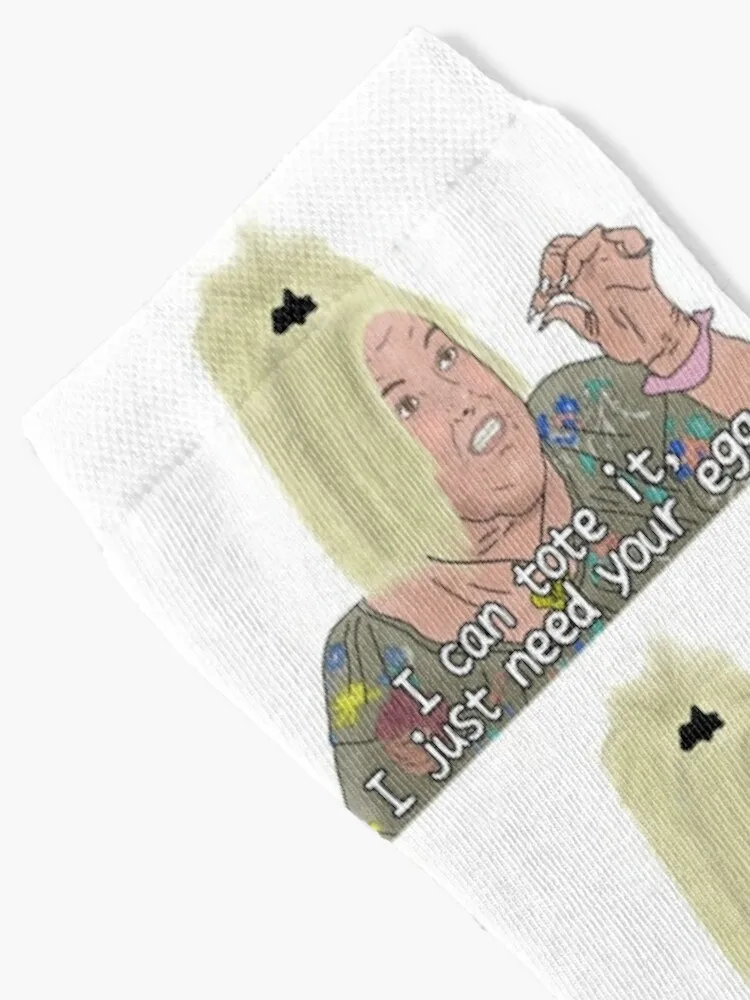 Angela - I need your egg - 90 day fiance Socks Non-slip basketball Male Socks Women's