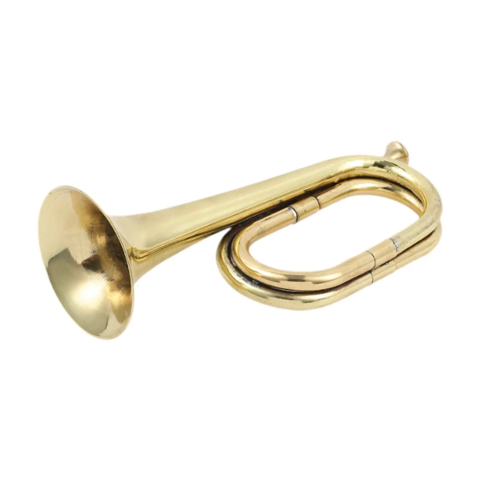 Scouting Trumpet Bugle Western Winds Instrument Premium Brass Construction With Loud Powerful Sounds