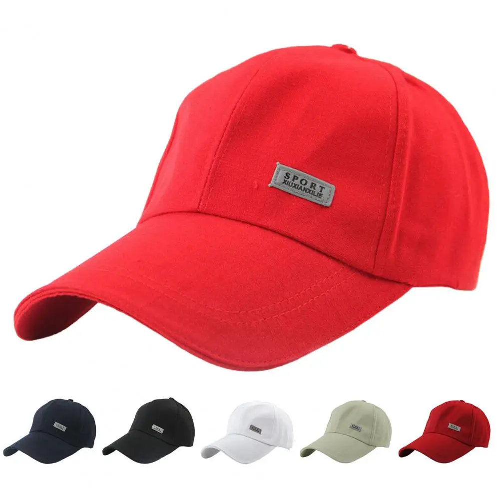 Summer Women Men Mesh Baseball Cap Letter Logo Extended Brim Adjustable Bucket Baseball Hat Sunscreen Visor Sun Hat Casquette